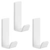 Yamazaki Magnetic Hanger Set of X D3 X H6cm Strong 1kg Weight 10233 Hooks, Small, 3, White, W2.2 (each), Tower, Magnet, Capacity,