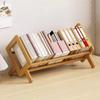Desktop Bookshelf Home Living Room Small Decoration Bamboo Decorative Shelf Desk Multi-Shelf Bookcase Storage Shelf