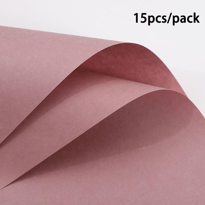 

15 шт. матовая бумага желе закуски букет обычная бумага водонепроницаемая бумага для упаковки цветов