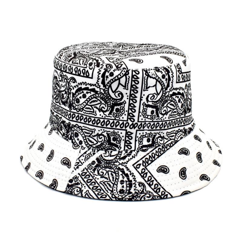 Unisex Baumwolle Bucket Hat Männer Frauen Doppelseitige Sonnenkappe Sommermode Fischerhüte