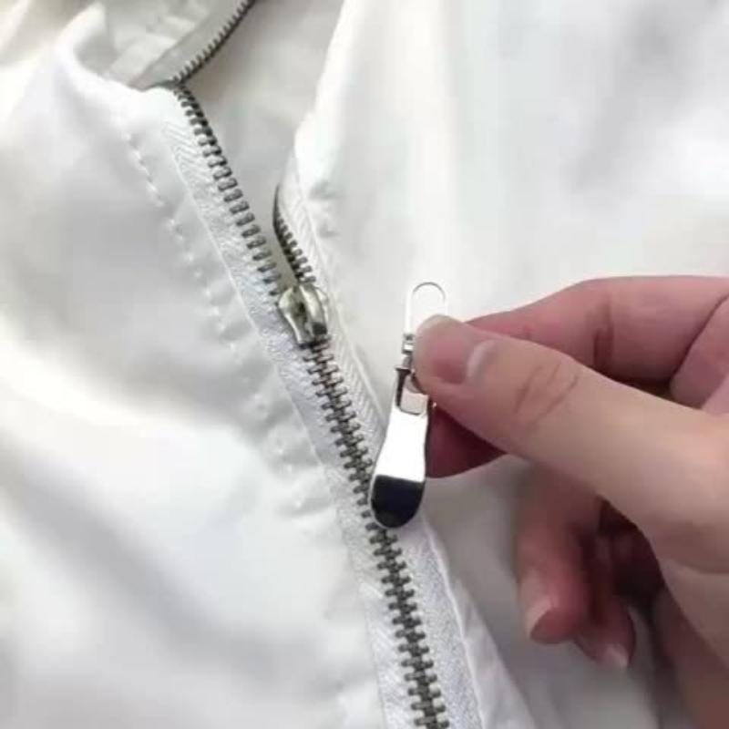 1/5/10 pièces de fermetures à glissière métalliques détachables de remplacement pour la couture et le tricot