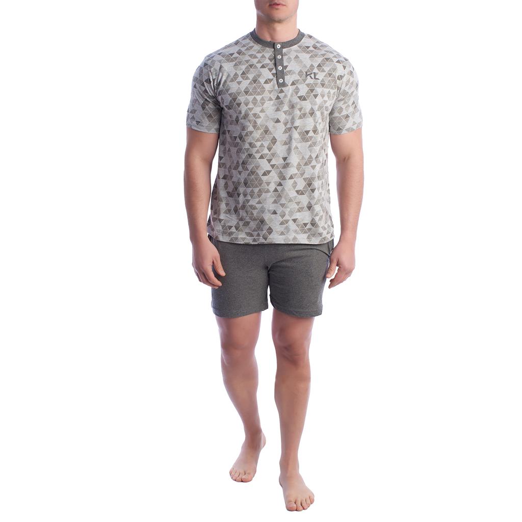 Pijama de Verano Manga Corta Algodón KL30000 para Hombre