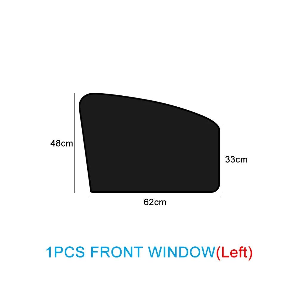 Magnetic Car Sunshade Anti-UV Curtain Car Side Window Foldable Mesh Summer Protection Privacy Sun Visor for Car Accessories