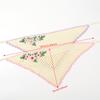 Flower Hair Scarf Headband Bandana Hairband for Women Knitting Triangle Scarf Turban Headbands Hair Accessories