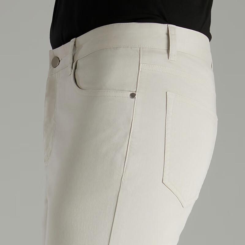 Antonio Men's Easy-Care Stretch Long-Staple Cotton Straight-Fit Casual Pants