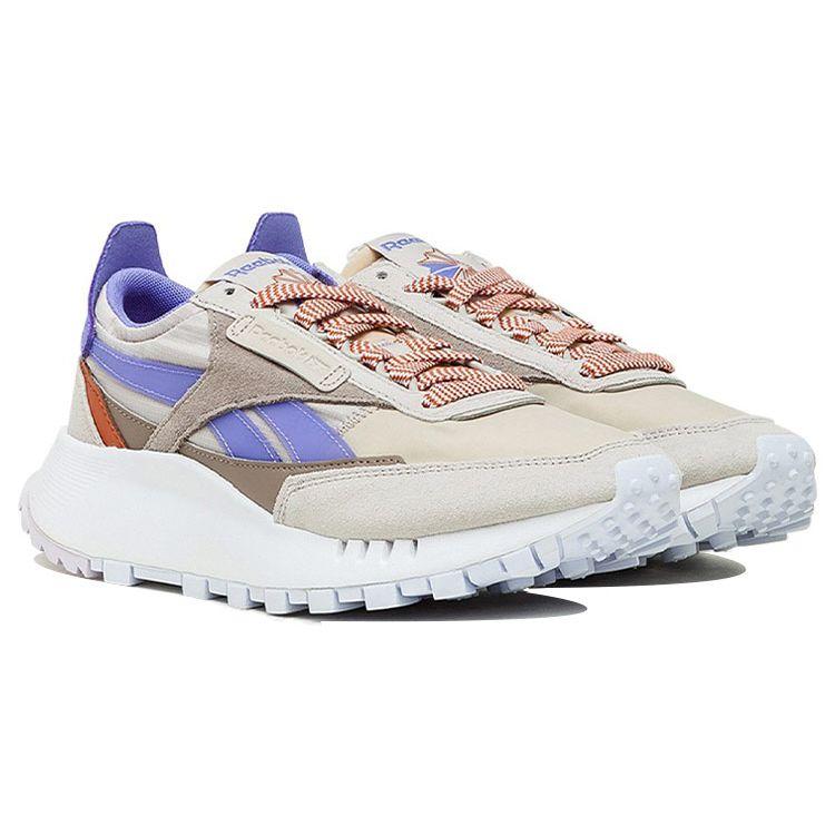 Reebok Classic Leather Legacy Sand Stone Hyper Purple Women Sneakers Brown Baked-Earth FY7434