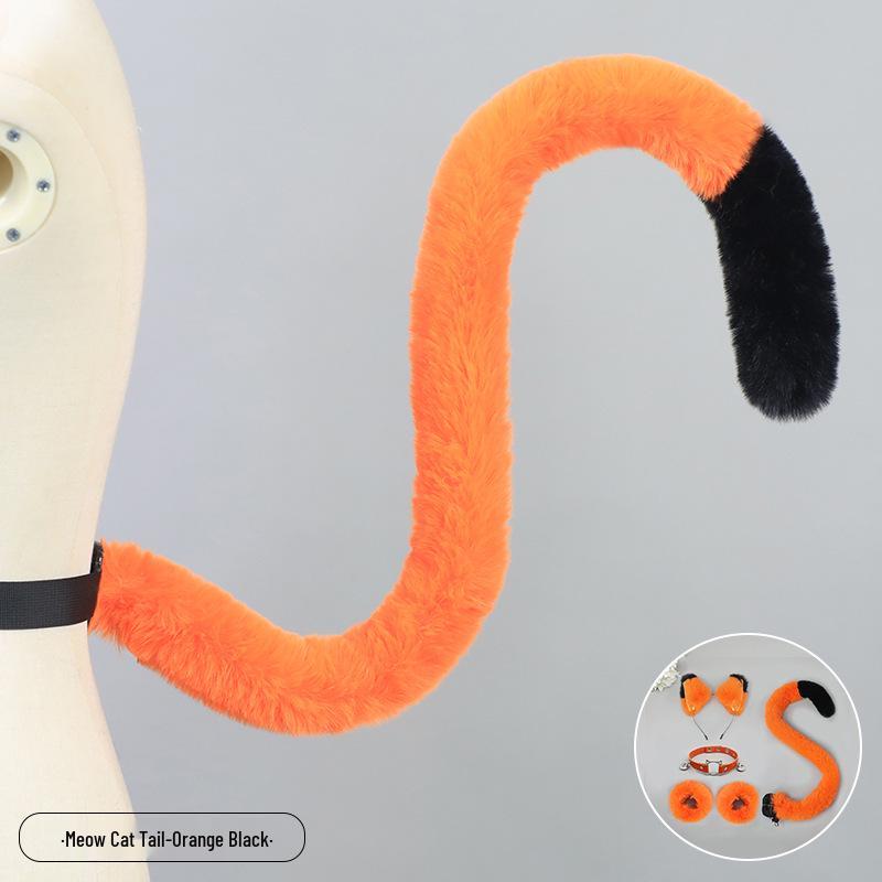 Handmade Plush Cat Girl Maid Fox Beast Ear Headband Hair Accessory