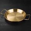 30CM 201 Stainless Steel Gold Plated Multi-Purpose Pan