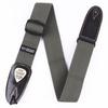 Adjustable Acoustic Guitar Belt Leather Ends Electric Bass Belt Durable Guitar Strap  Instrument