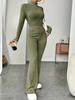Women's Fashion Casual Color Matching Pullover Long Sleeve Sports Suit