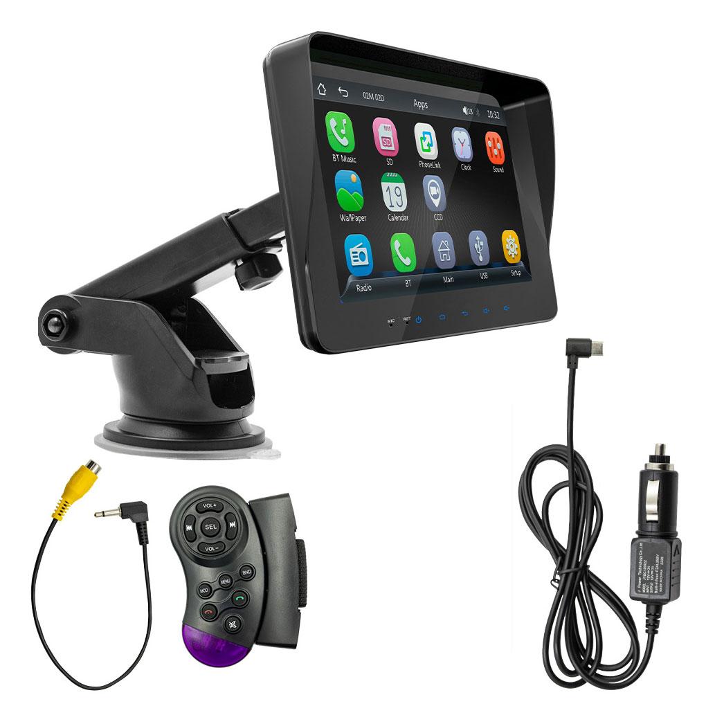 

7-дюймовый автомобильный навигатор универсальный MP5-плеер карта навигаторы вызов автомобильное радио