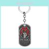 Collier Pendentif Crâne Metro Exodus Avec Design Géométrique en Alliage Pour les Fans de Jeu