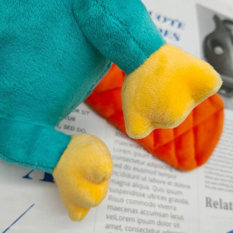 Perry The Platypus Plush Doll, Cut Duck Plush Stuffed Doll Plush Toys Kids and Adults Bedroom Sofa Decoration, Perry The Platypus Plush Toy