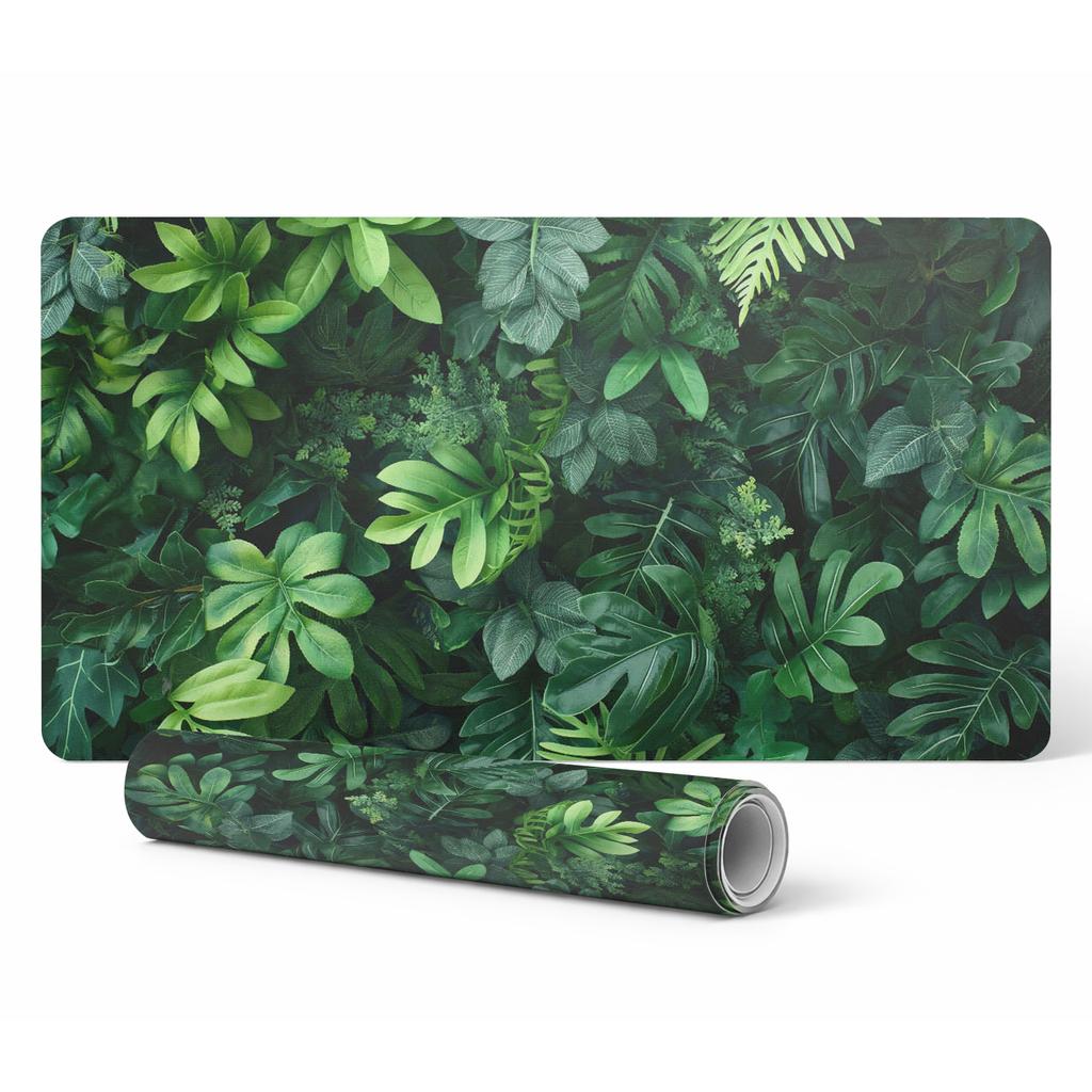 Desk Mat For Graphic Designers And Designers Tropical Leaves 100X50 Cm