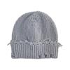 Men and Women Classic Solid Color Knitted Hat Fall And Winter Casual All-match Keep Warm Cashmere Knitted Beanie Hat