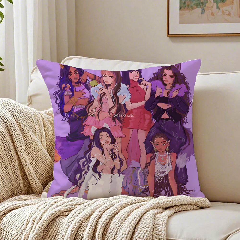 Band glamourös KKKATSEYE Kissenbezug Kissenbezug Milbenschutz Wohnzimmer Sofa Dekor Kissen Zimmer