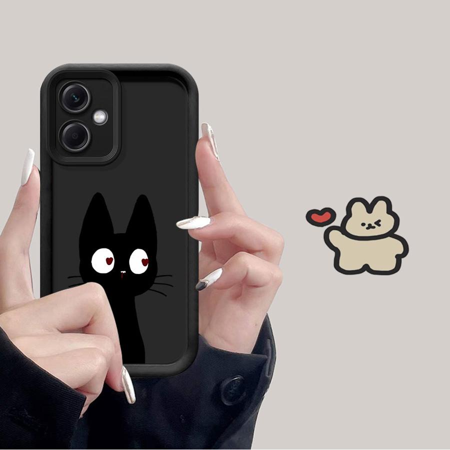Cute Lucky Cat Phone Cover Case for Xiaomi Poco F8 C51 X3 Pro X3 NFC C50 C61