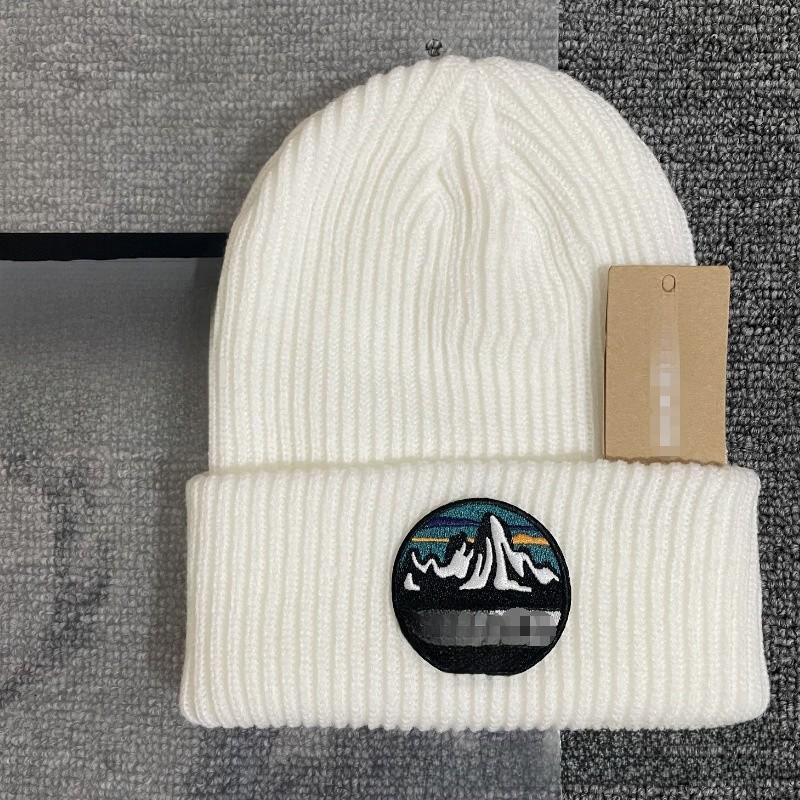 Hat Winter Knitted Outdoor Windproof Snow Mountain Decoration Fashion Warm Hat