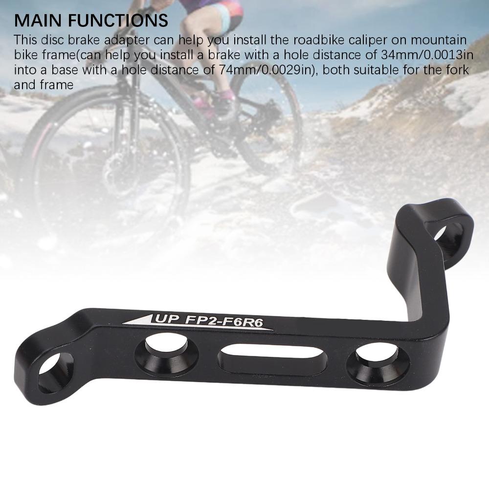 Aluminium Alloy Cycle Disc Brake Adapter Bike Disc Brake Adapter Accessory
