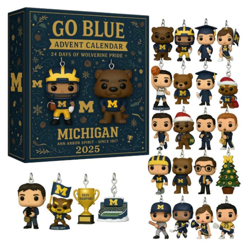 College Football Team Acrylic Ornament Blind Box Christmas Tree Decor Fans Ages 15-35