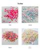 Christmas Polymer Clay Fruit Slices for DIY Nail Art and Crafts.