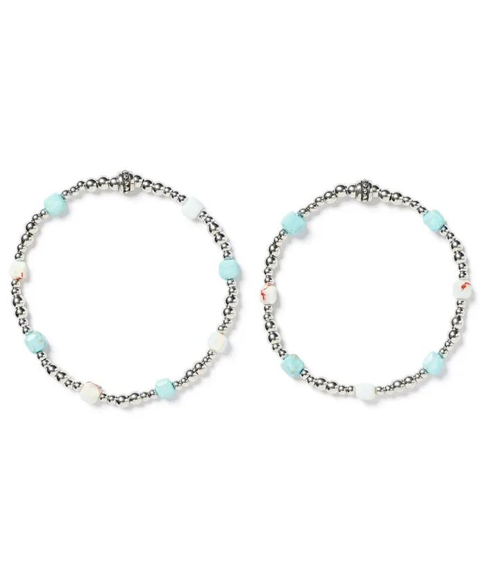 H Skycube Point Surgical Steel Ball Bracelet (C2601AC1391_SV)