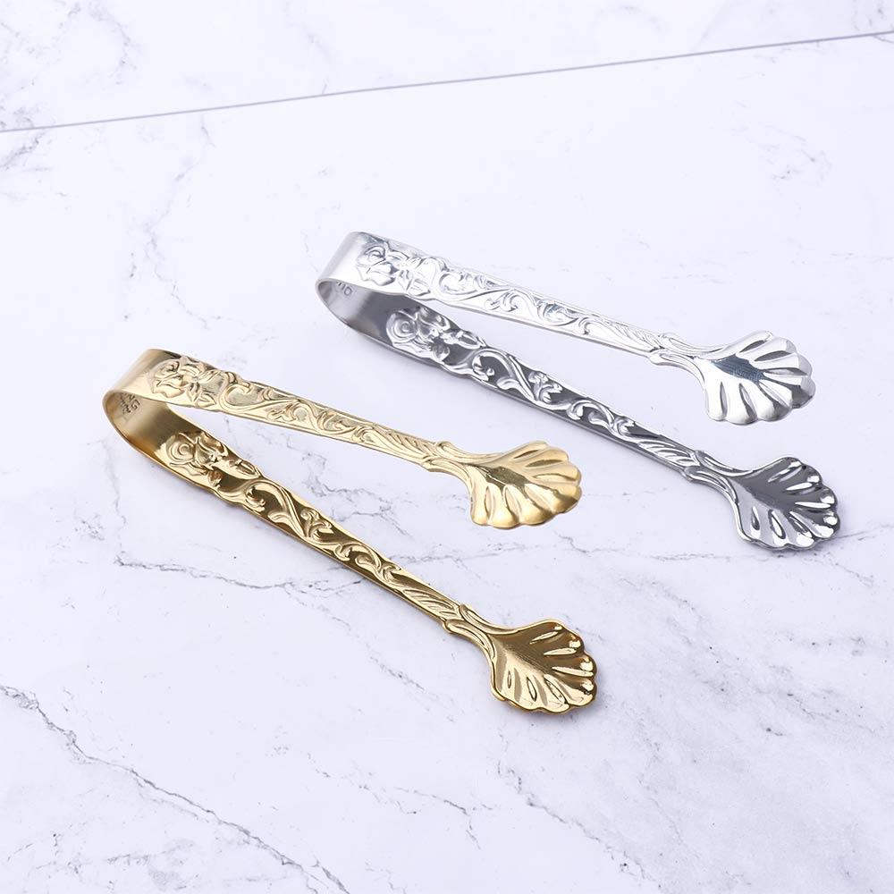 Mini Bread Tea Coffee Bar Utensil Food Serving Clip Kitchen Accessories Cube Sugar Tongs Ice Tongs