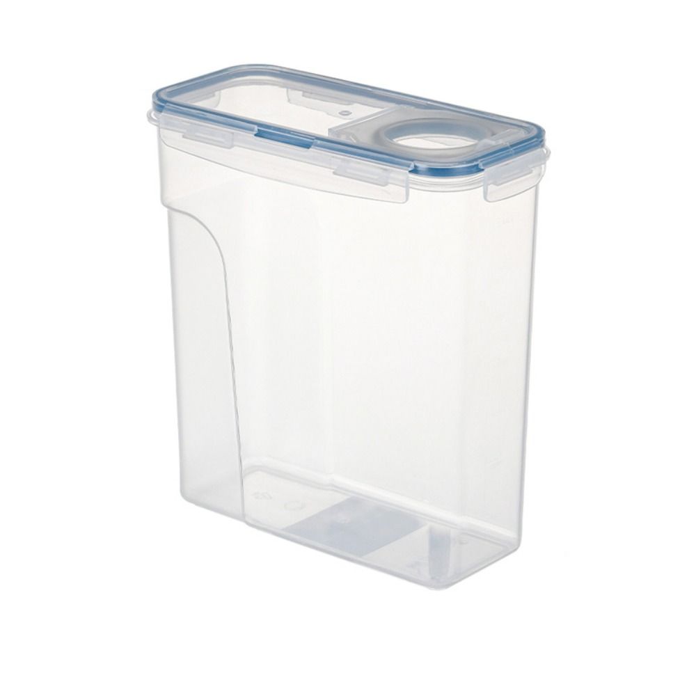 Sealed Cereal Storage Container Plastic Food Storage Box Practical Rice Dispenser Bucket Snacks