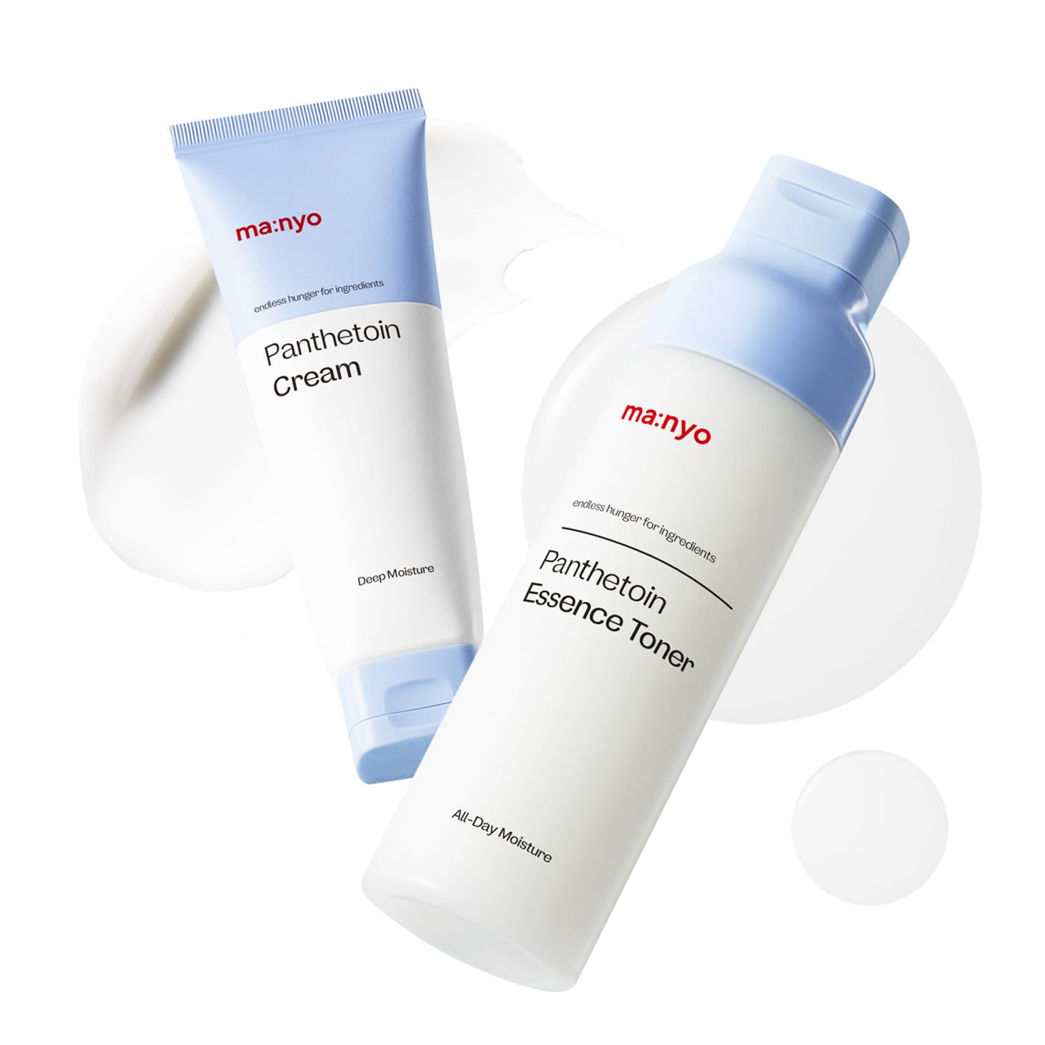 

MANYO Panthetoin Skincare Set (Essence Feeder Toner 200ml Cream 80ml) High Moisture Dry Skin Sensitive Barrier Care