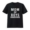 Outnumbered Mom Of Boys T Shirt For Mothers Day Funny Boy Vintage Unisex Versatile Comfortable Slightly Graphic Soft