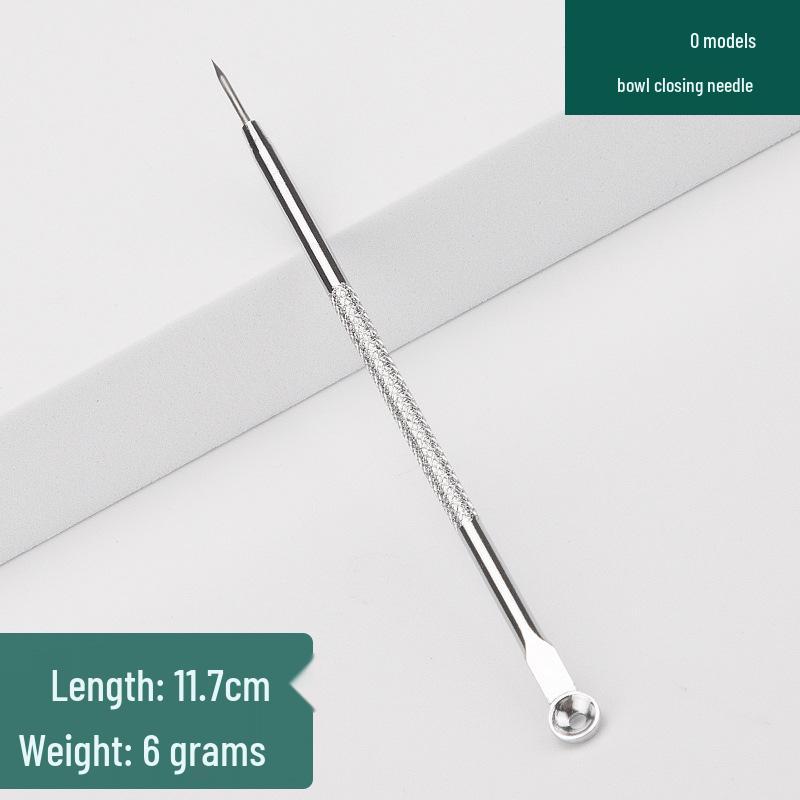Stainless Steel Blackhead Remover & Acne Needle Set - Beauty Tools