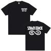 Rapper Yan Block Album Tour Grafik 100% Baumwolle T-Shirt Unisex Oversized Mode Hip Hop Rundhals Lässig Retro Kurzarmshirts