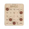 Wood Ball Bingo Game Family Game Night Party Games Wooden Bingo Board  for Friends and Kids