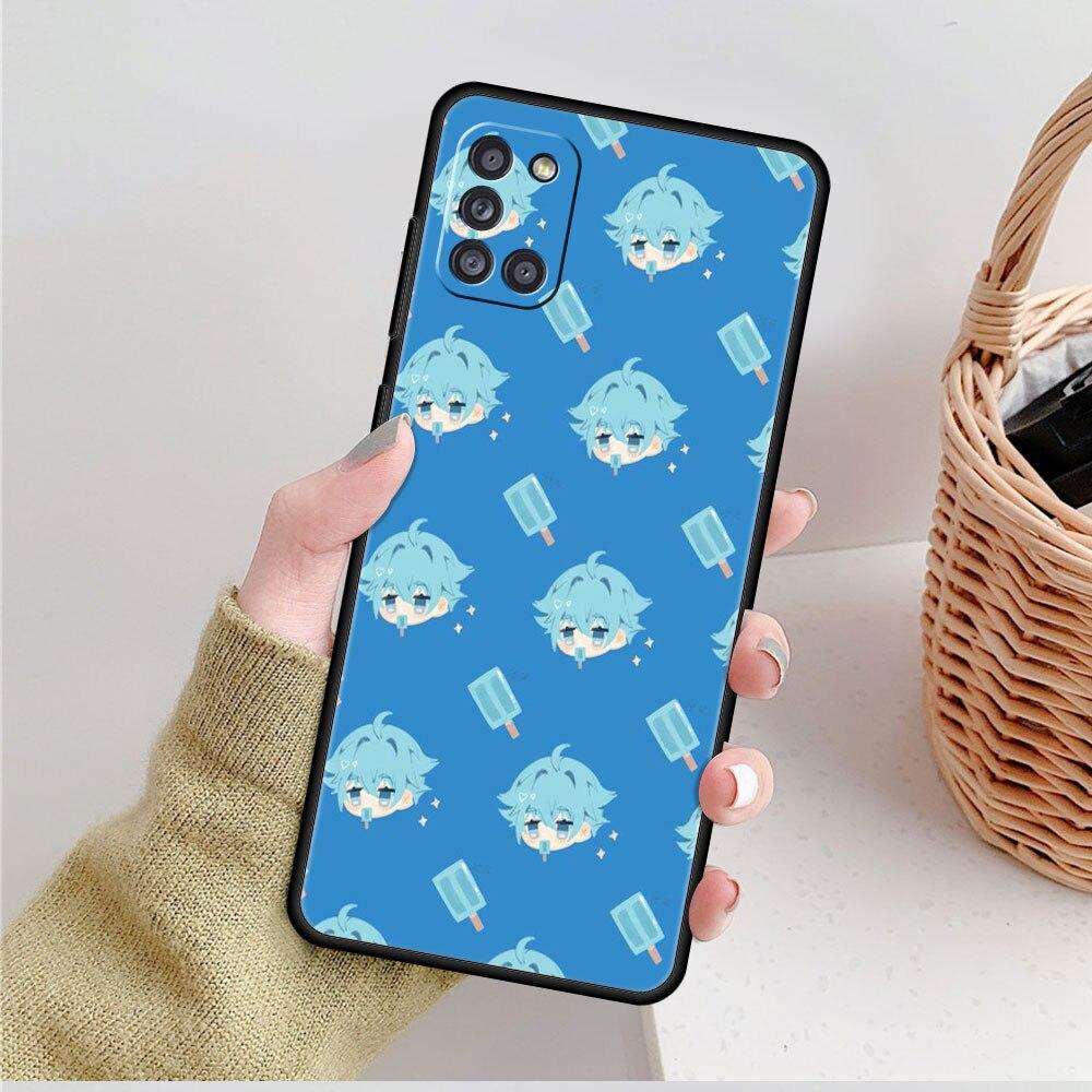 Shell Capa For Samsung Galaxy A12 A52 A51 A72 A02s A32 4G A71 A31 A41 A21s A13 A73 A23 A53 A33 A03s A22 Genshin Impact Case