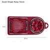 dailyStainless Steel Egg Slicer Multipurpose Multifunctional Kitchen Tool for Cutting Eggs Fruits Veggies Efficiently