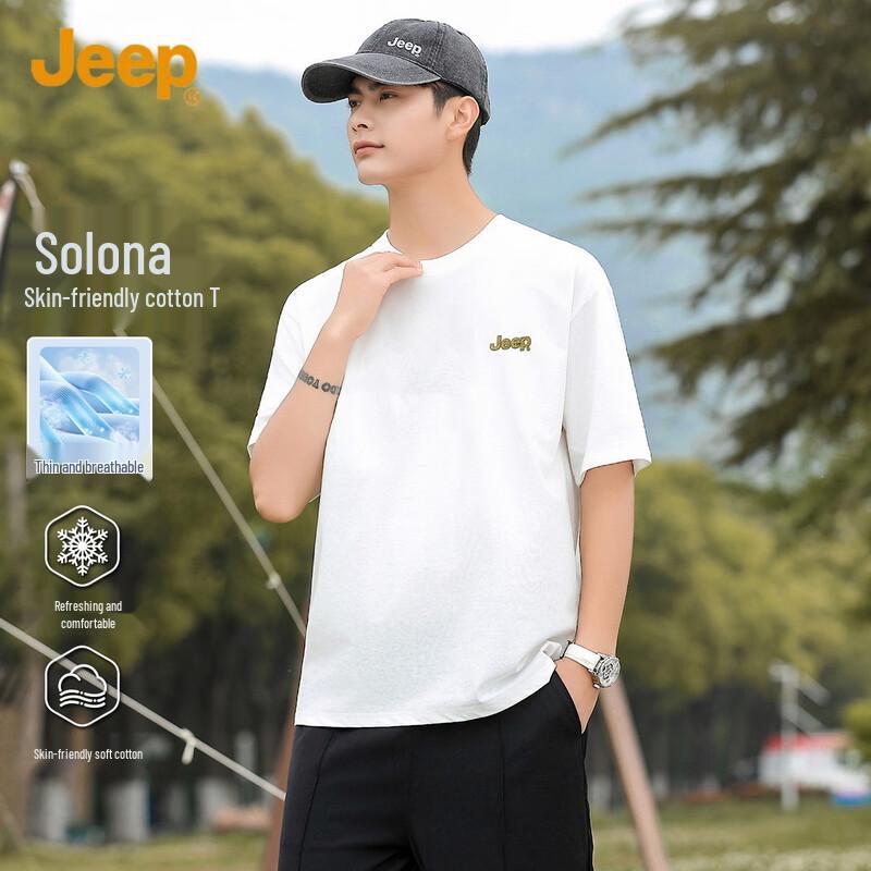 

JEEP Men s Summer Relaxed Fit Short Sleeve T-Shirt 2XL