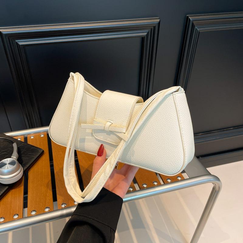 Casual niche design armpit bag women's new fashion temperament commuter texture personalized crescent bag