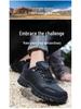 Men's Low-Cut Non-Slip Outdoor Hiking Shoes - Versatile, Wear-Resistant for Camping and Walking