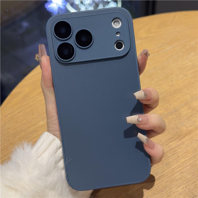 Apple 17 Pro Max Light Sand AG Skin Feel Case iPhone 16 Frosted Full Coverage Anti-Fall Protective Cover
