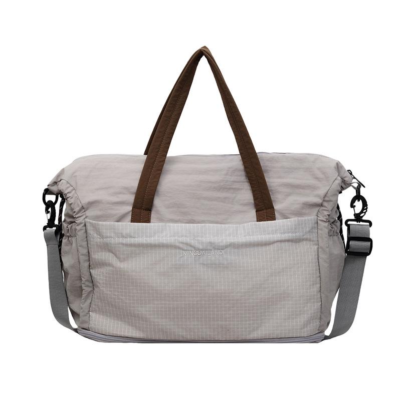 Large Capacity Short Distance Travel Bag Women's Lightweight Sports Fitness Bag Storage Luggage Bag