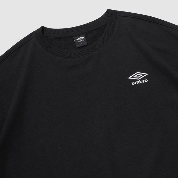 UMBRO Essentials Small Logo Sweatshirt Black Ur123Cfs19 (Type A)