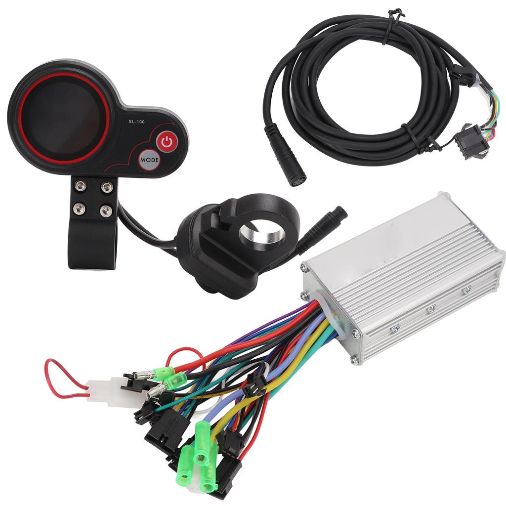 24V‑48V 250W 350W Electric Scooter Brushless Controller Kit with LCD Display Waterproof Cable