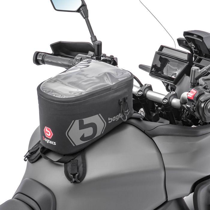 Sacoche de réservoir moto - WPX8 - 8 L - Étanche - Fixation magnétique 4 aimants