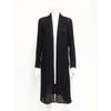 Specchio Pleated Chiffon Long Jacket   431 444