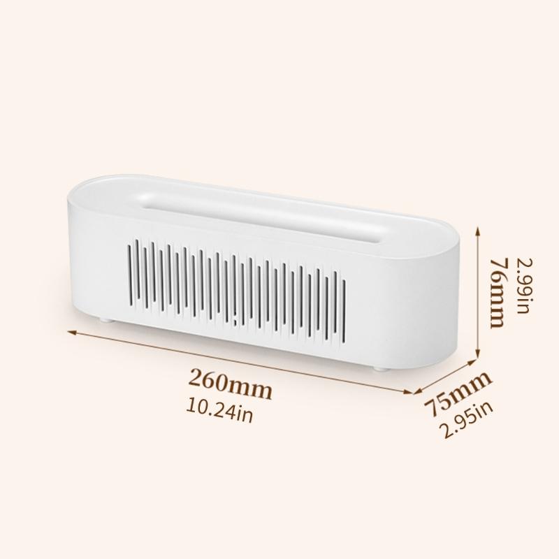 Simulated Flame Cool Misting Humidifier with 6 Color Light Flame Air Diffuser Humidifier Air Humidifier for Home Bedroom