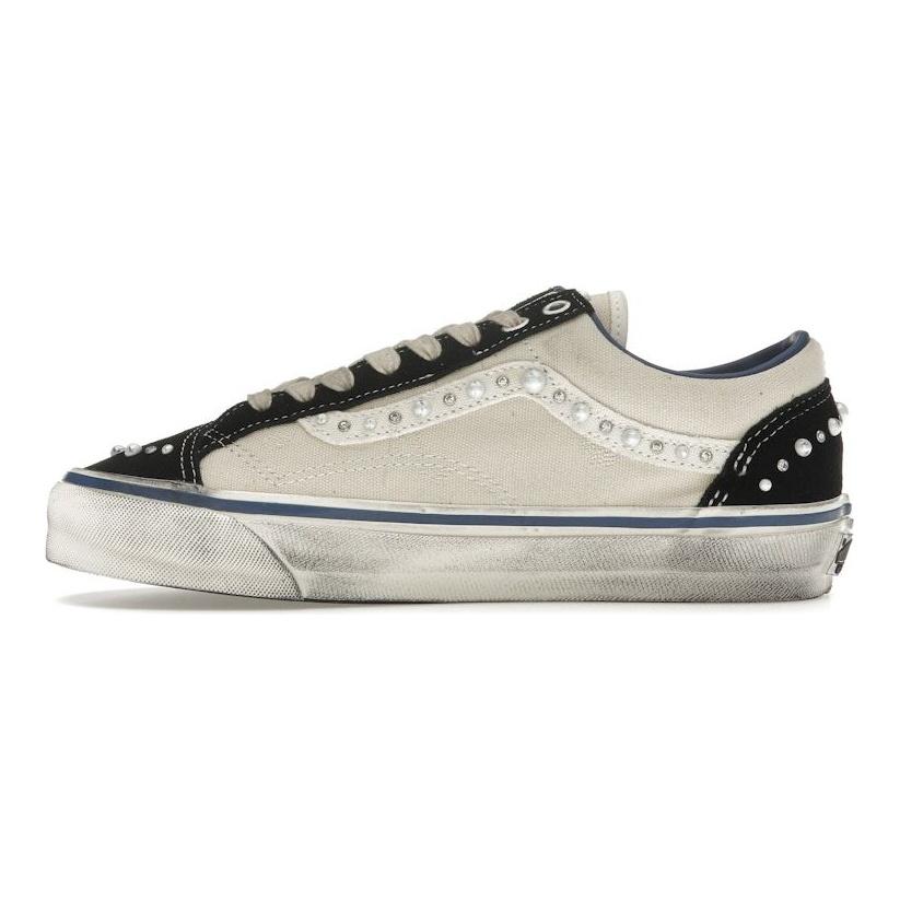 Vans Old Skool 36 Pearlized Pack - Marshmallow White Sneakers Unisex Kremowe VN000S52FS8