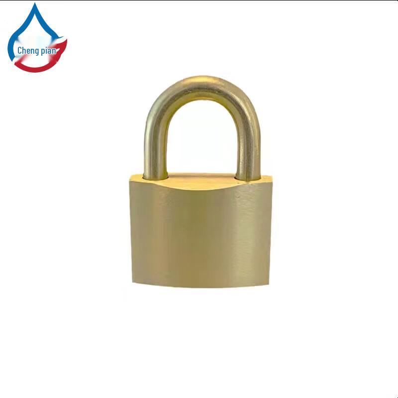 Cheng Pian Brass Long Shackle Padlock 40mm