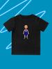 Round Neck Printed Pattern Pullover Short Sleeve Kids Tops Stephen Curry Lakers