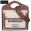 Brand New, Unused 80393611 Mini Pocket Bag 2-way Handbag Shoulder Bag Natural X Malt brownUsed