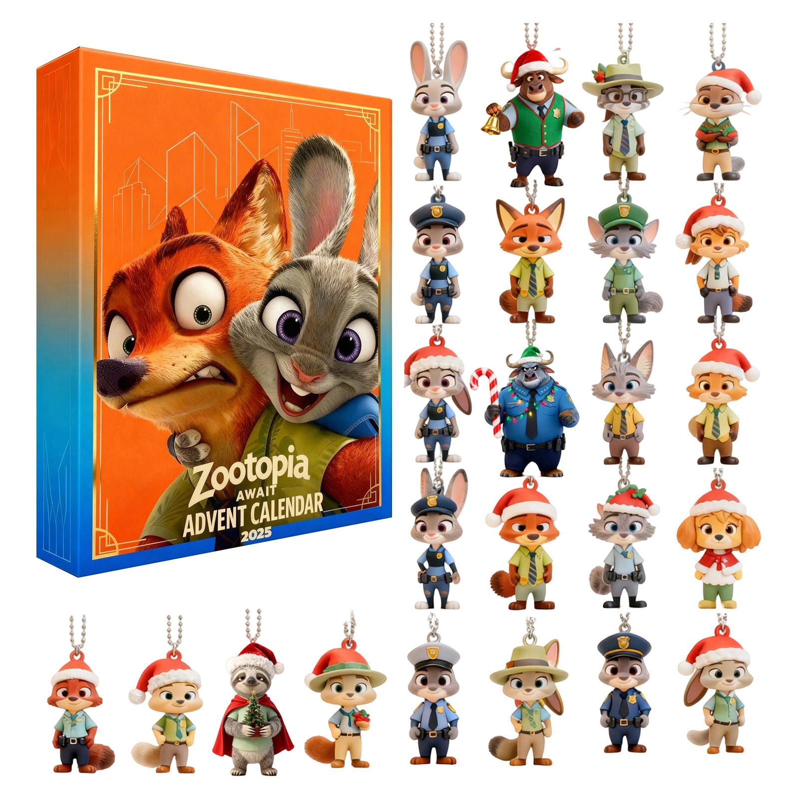 

2D Flat Aircraft Box 24pc Series Advent Calendar Christmas Countdown One Size